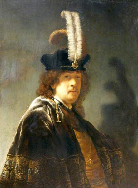 Rembrandt selfie 1635