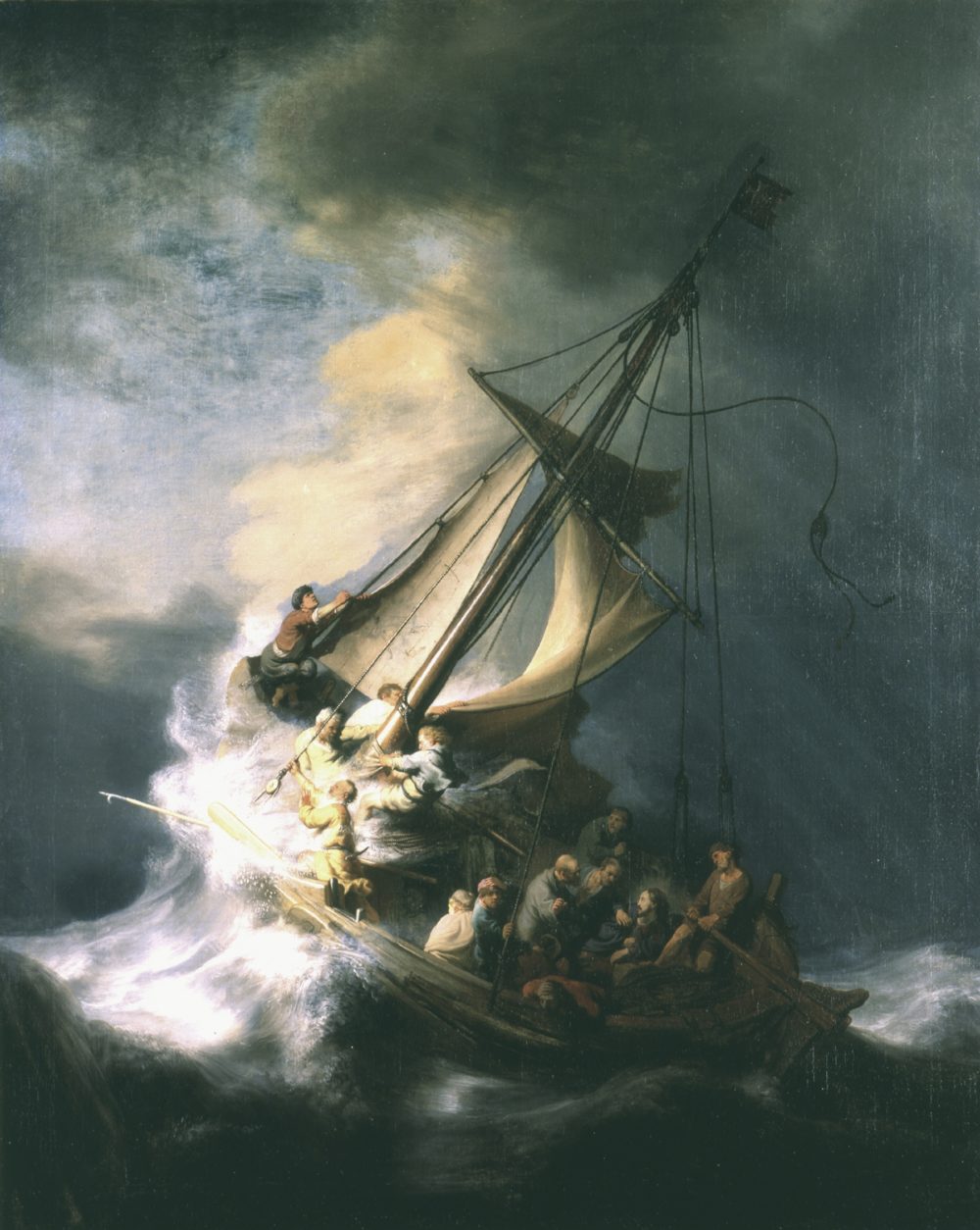 Rembrandt The Storm on the Sea of Galilee