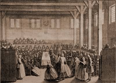 Meeting of collegiants in Rijnsburg that Spinoza attended